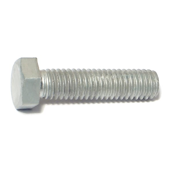 Midwest Fastener 3/8"-16 Hex Head Cap Screw, Hot Dipped Galvanized Steel, 1-1/2 in L, 6 PK 35141 - main